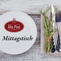 Rustic table setting with rosemary Rustic table setting with rosemary on light wooden table. Holidays decoration on Provence style. Romantic dinner. Flat lay
